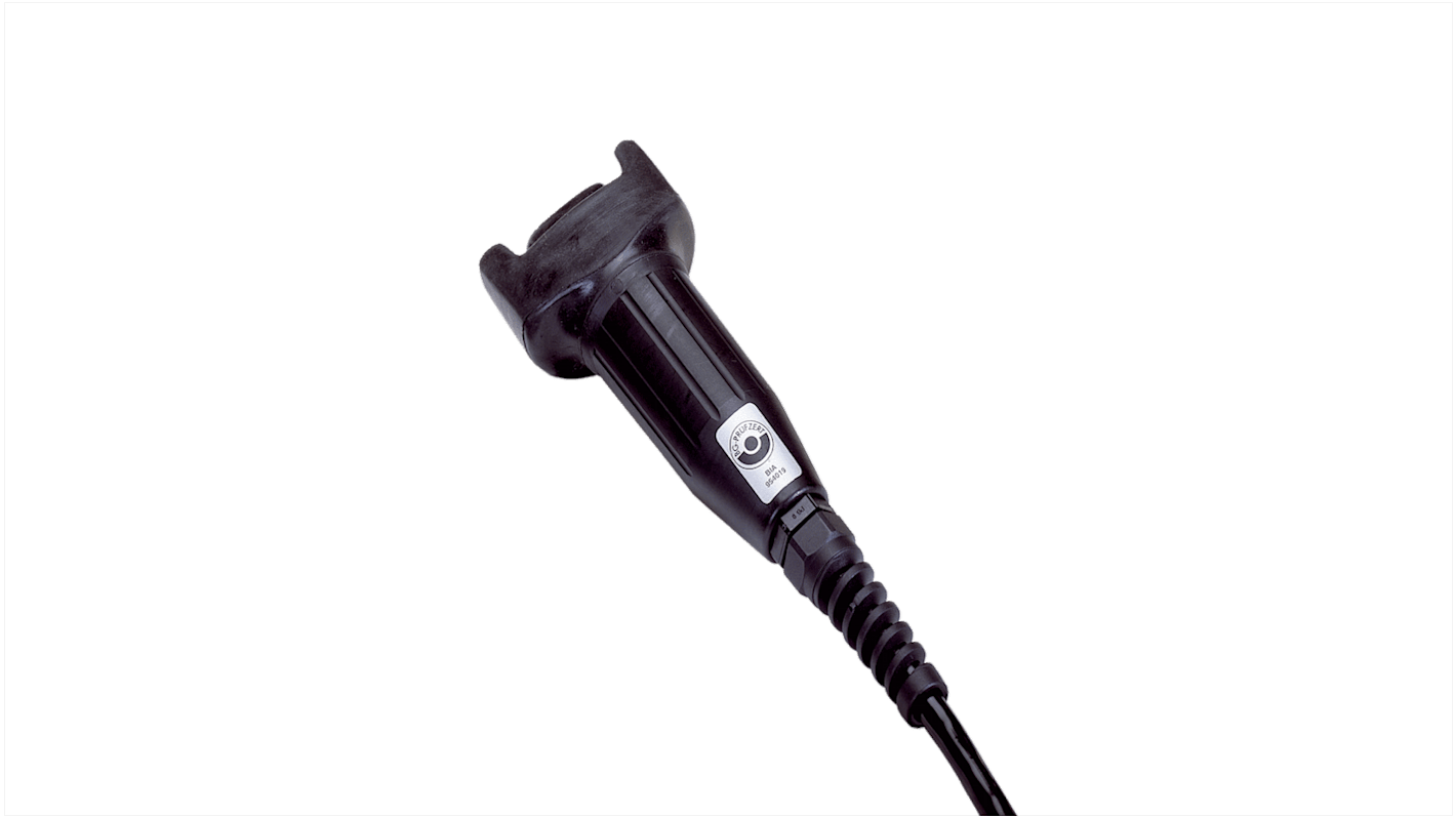 Interruttore di abilitazione di sicurezza Sick E100-A2A22C05A, 2NC/2NO, 24V cc, IP67, dimensioni 64mm x 132mm.