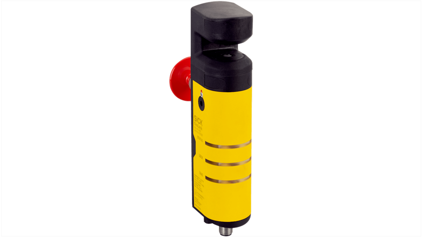 Controller di sicurezza Sick FXL1-SPEUSA00, con monitoraggio RFID, 2 uscite, IP67/IP69K, dimensioni 180 x 40 x 45 mm.