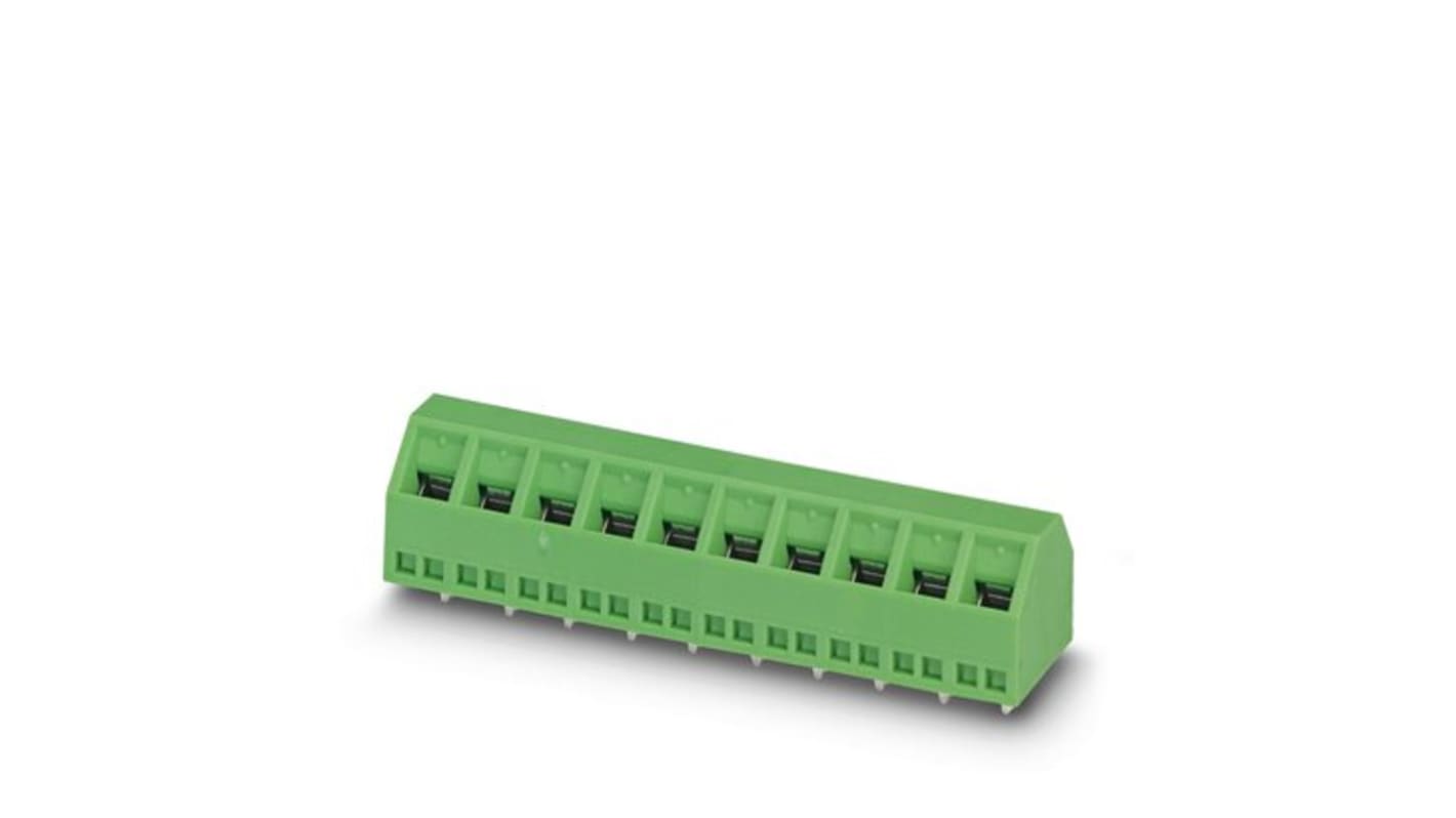 Morsettiera PCB Phoenix Contact 1869237 Maschio 4 vie 5.08mm 45° Saldatura - Connettore angolato per circuito stampato, bassa temperatura, 13.5A, RoHS - Ideale per progetti globali