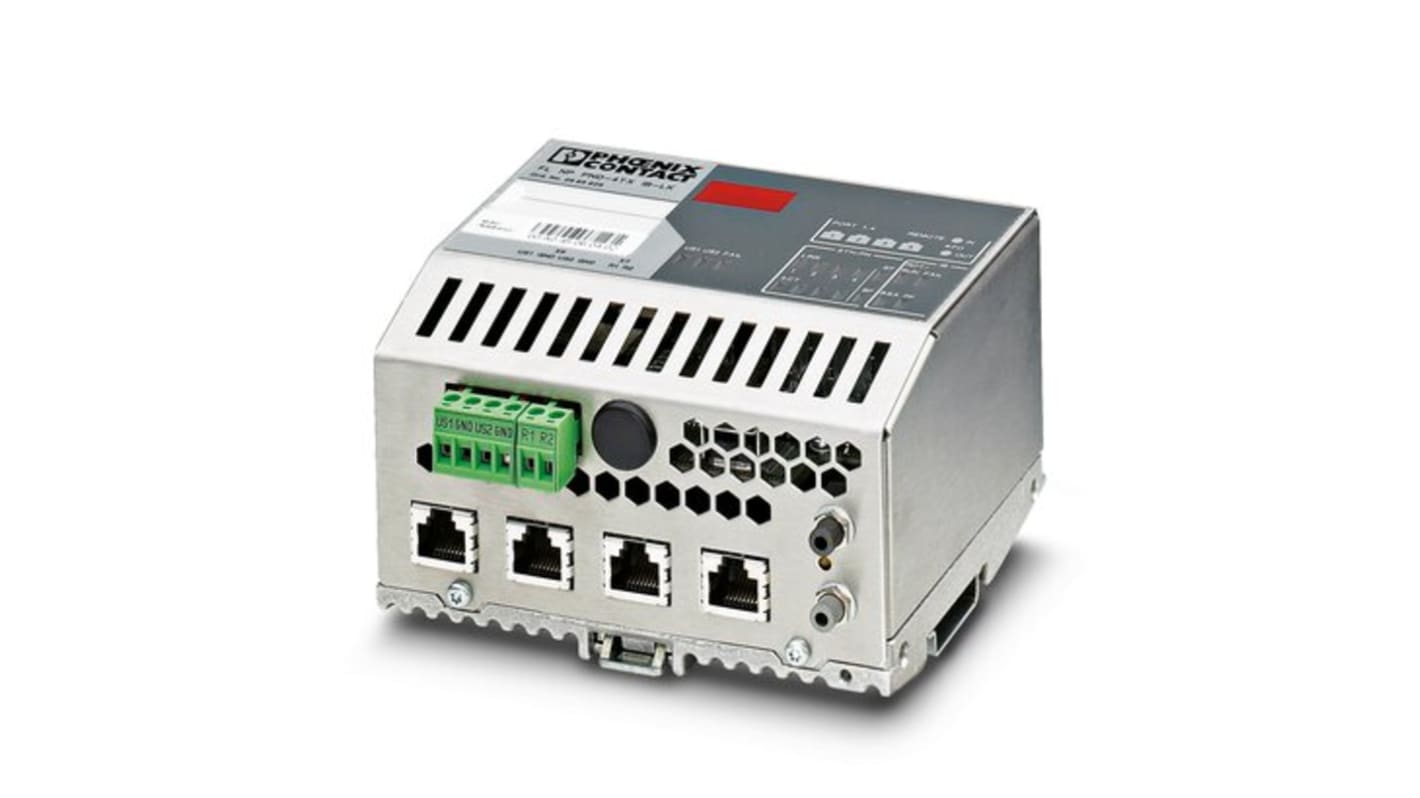 Modulo di programma Phoenix Contact 2985929, FL NP PND-4TX, con switch a 4 porte e supporto LLDP.