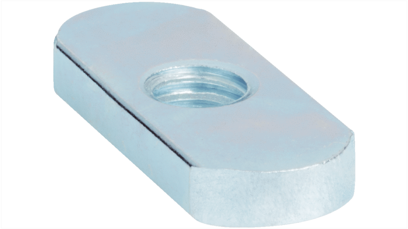 Dado a scorrimento Sick 2030600 per montaggio a pannello, compatibile con specchi PNS75 e PNS125, include 6 pezzi.