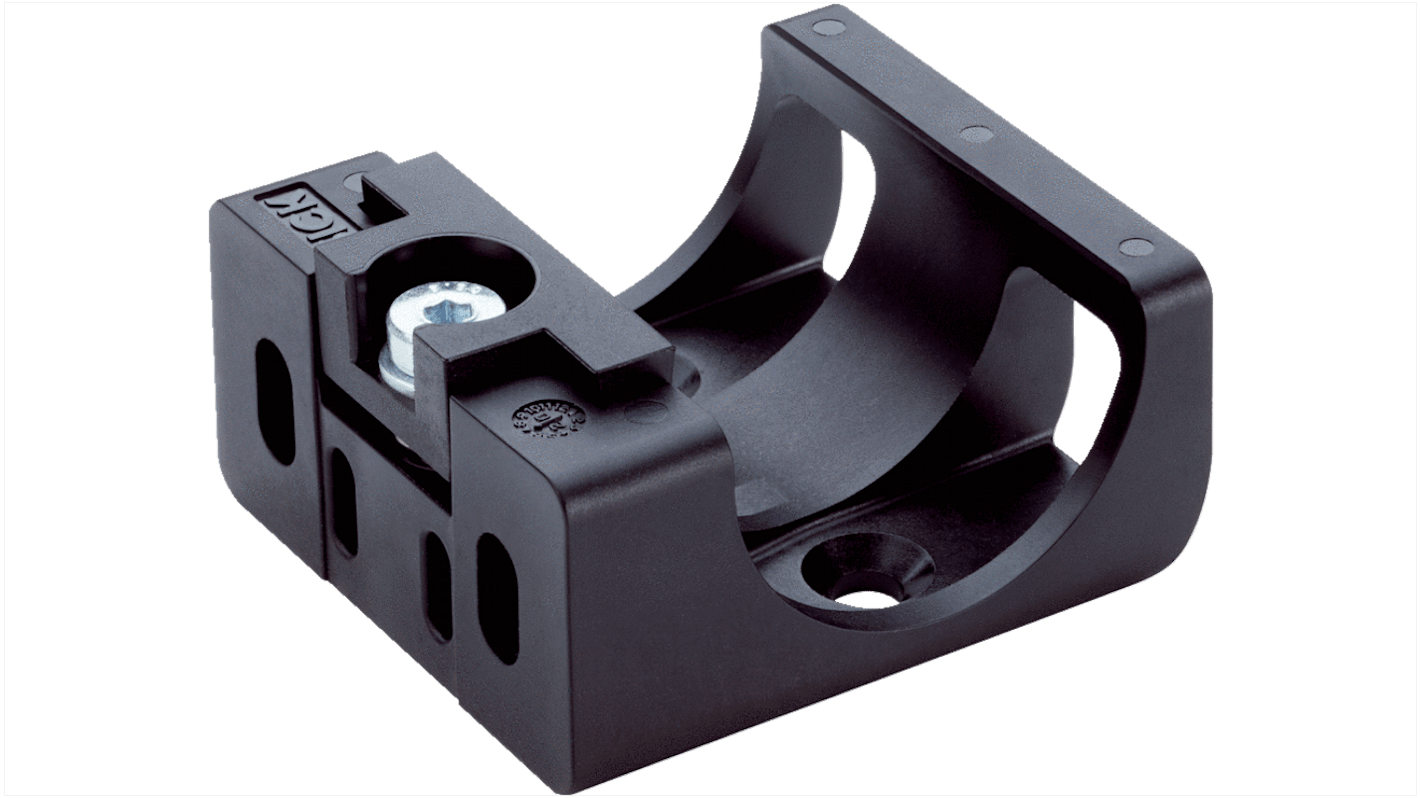Staffa di allineamento Sick BEF-1SHTBPKU2 per sensori, montaggio a pannello, allineamento 15 gradi, in plastica, include vite M5.