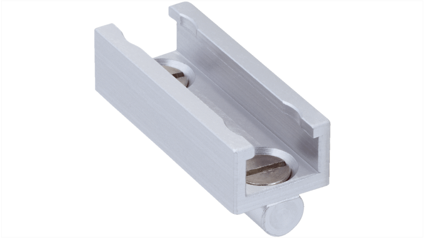 Staffa di montaggio Sick BEF-KHZ-CT23 per sensori, in alluminio, compatibile con cilindri SMC, montaggio a pannello.
