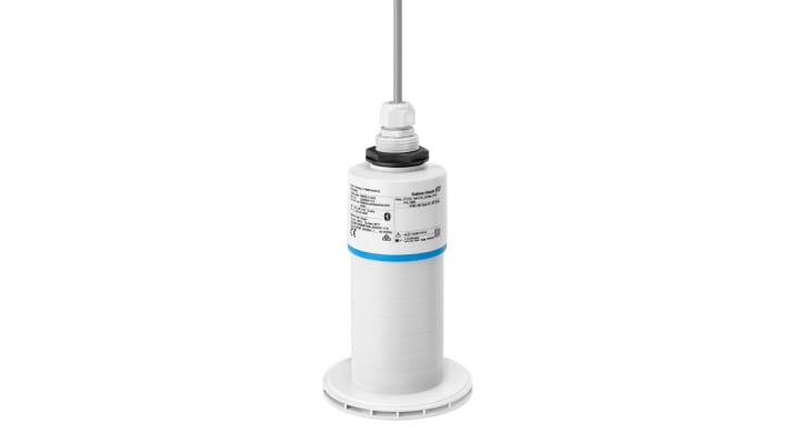 Endress+Hauser FMR20-AAPBNWDERPF1, sensore radar Micropilot per misurazione di livello, montaggio a parete, corpo in PVDF, cavo fino a 300 metri.