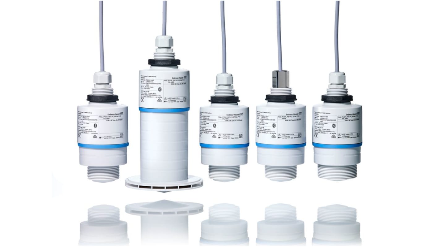 Endress+Hauser FMR20-AAABMWDEWFE2, sensore radar Micropilot per misurazione di livello, montaggio a parete, corpo in PVDF, cavo fino a 300 metri.