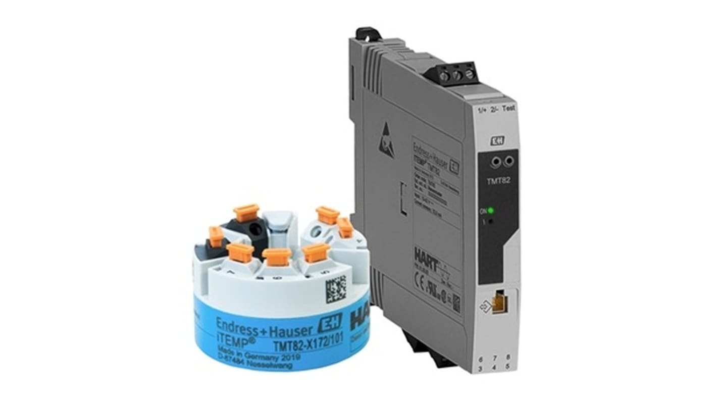 Endress+Hauser TMT82-B4A2AB1A1AAA1LA, trasmettitore di temperatura iTEMP, ingresso mV/RTD/TC, uscita 4-20 mA, IP68, per installazione in ambienti marini.
