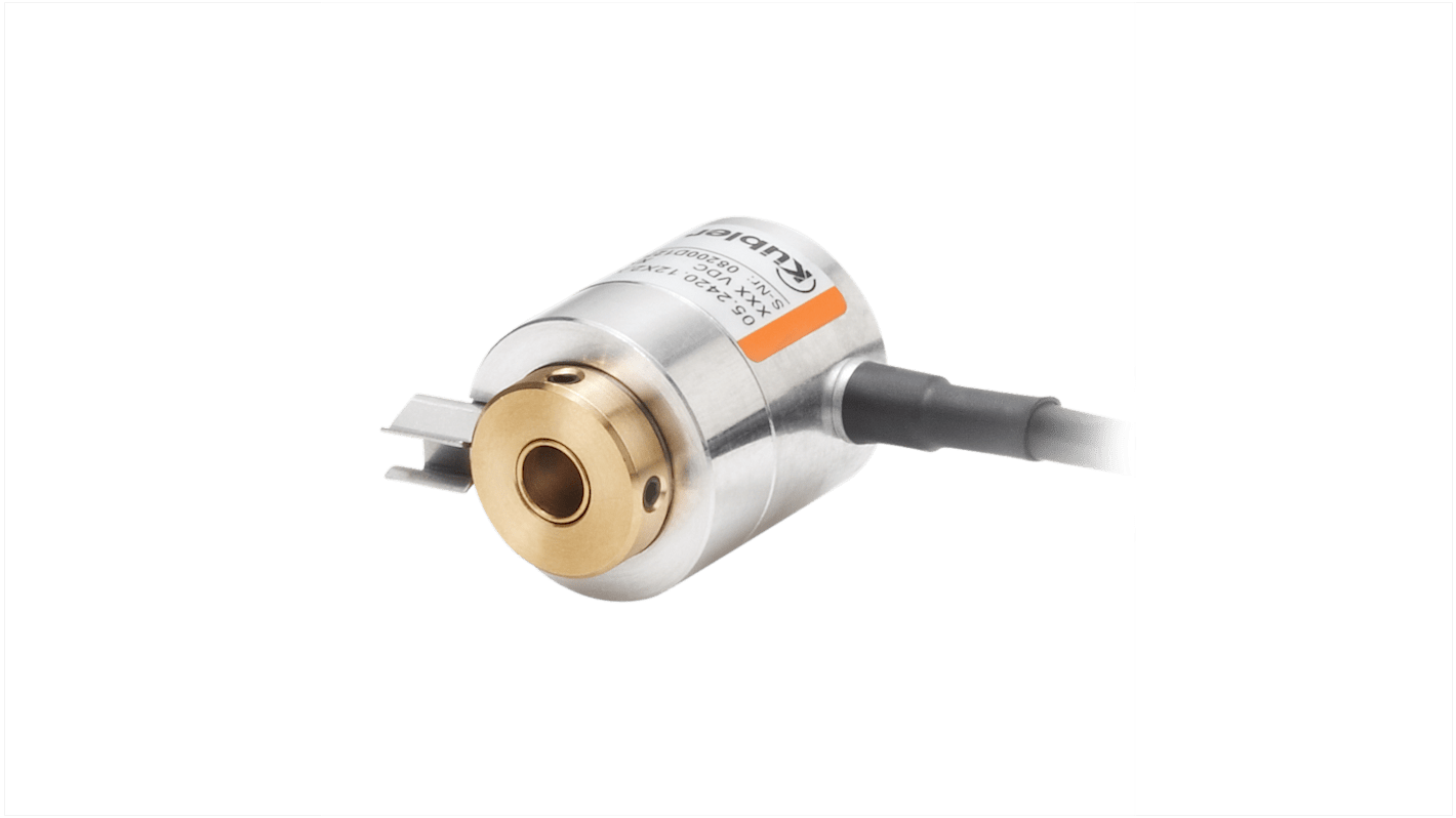 Encoder incrementale Kübler 05.2420.1222.1024, 1024 impulsi/giro, diametro 24 mm, uscita Push Pull, 12000 giri/min.