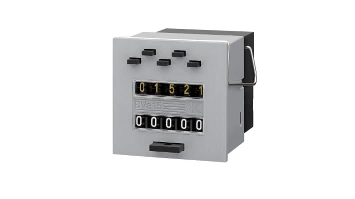 Contatore analogico Kübler 2100210013, 5 cifre, alimentazione 24 V c.c., robusto, visibilità costante, compatibile con contatori B.