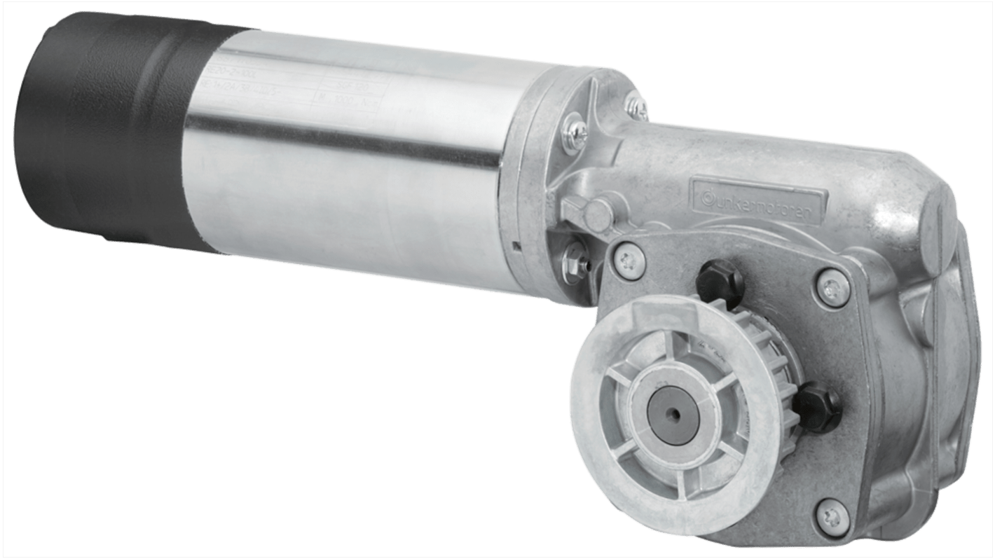 Motore c.c. Siemens 6FB1103-0AT10-3MC0, 30 V CC, 120 W, velocità 0,75 m/s, coppia massima 3 Nm.