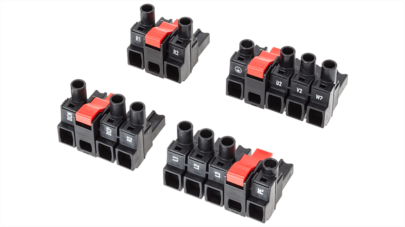 Connettore Siemens 6SL3200-0ST07-0AA0 per azionamenti SINAMICS G120 e G120C, compatibile con resistenza di frenatura PM2X0-2.