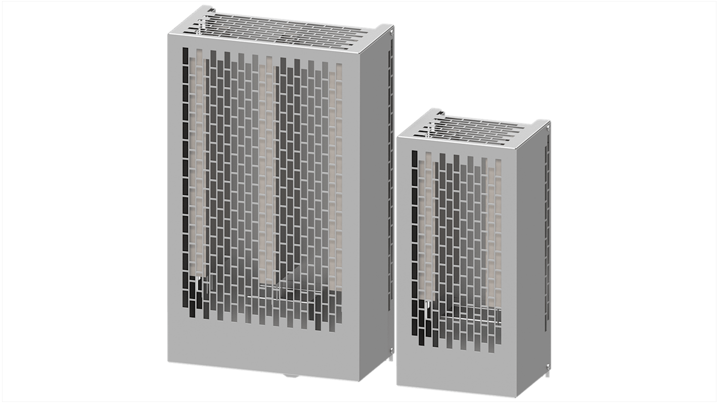 Resistenza di frenatura Siemens JJY:023454020001, potenza nominale 3,85 kW, grado di protezione IP21, lunghezza 1,1 m.