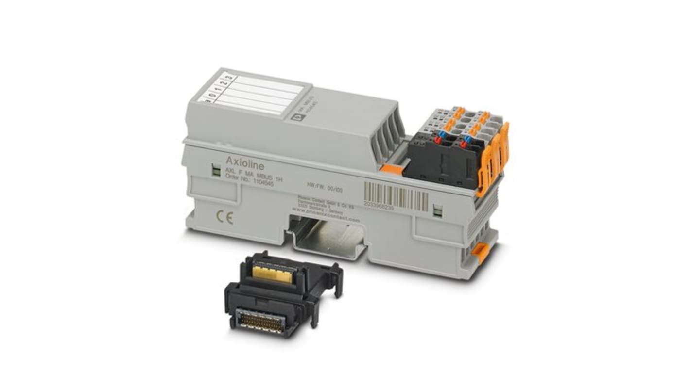 Modulo di comunicazione AXL Phoenix Contact 1104545 per Stazione Axioline F, 24 V c.c., IP20, 38400 bps.