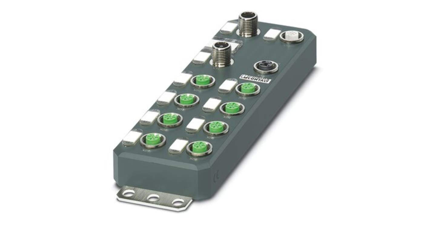 Modulo di espansione digitale Phoenix Contact 2701498 per Rete PROFIBUS, 16 ingressi, alimentazione 24 V, IP65/IP67.