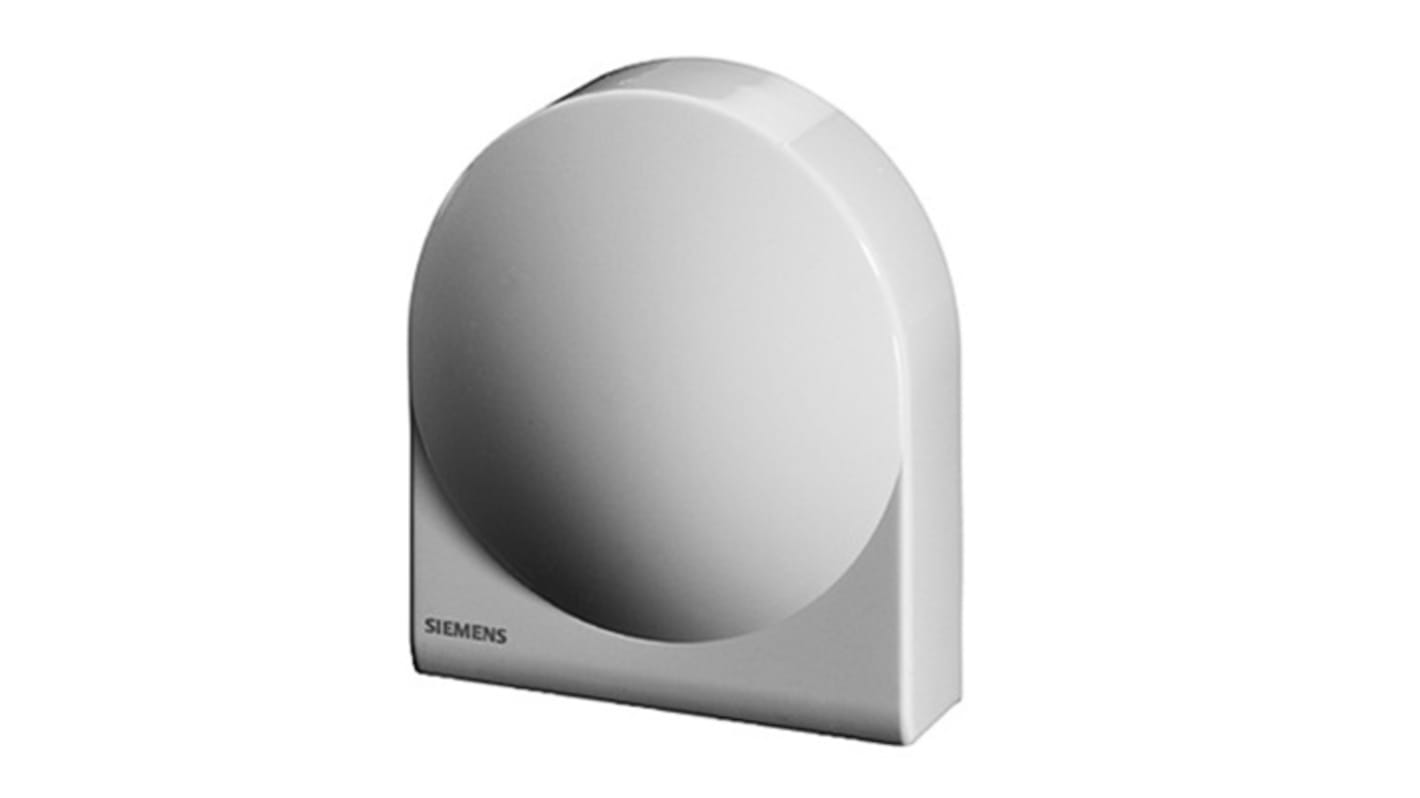 Sensore di temperatura esterna Siemens QAC2030, 92 mm di altezza, progettato per sistemi HVAC, installazione semplice.