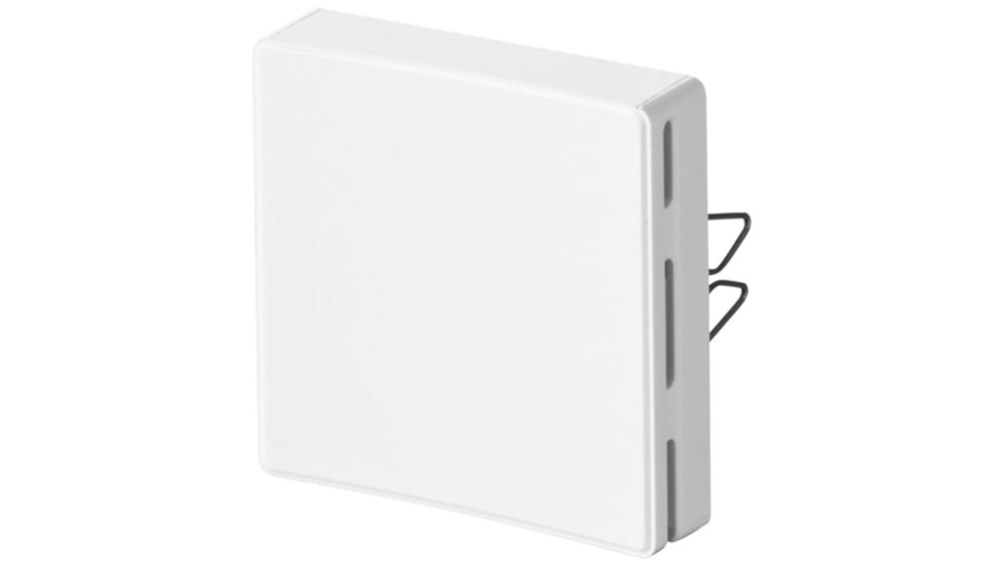 Sensore ambiente Siemens AQR2534ANW, multisensore per CO, temperatura e umidità, montaggio a filo, dimensioni 55mm x 55mm.
