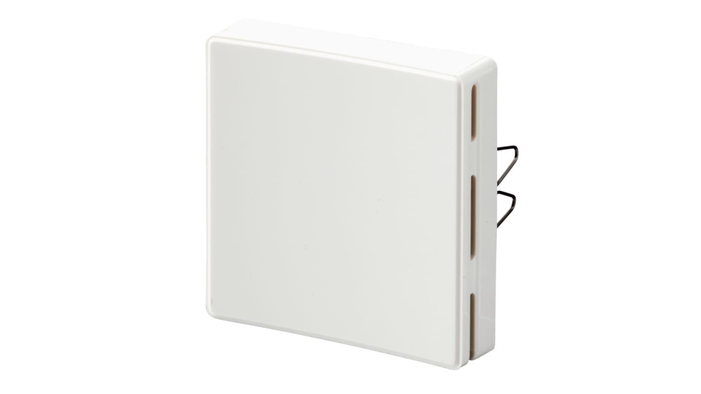 Sensore multiplo attivo Siemens AQR2535NNW, misura CO, VOC, umidità e temperatura, montaggio a filo, dimensioni 55mm x 55mm.