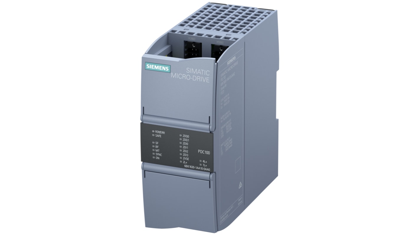 Controller per motori Siemens 6BK1630-1AA10-0AA0, 100 W, 24 V c.c., supporto PROFIdrive, Safe Torque Off.
