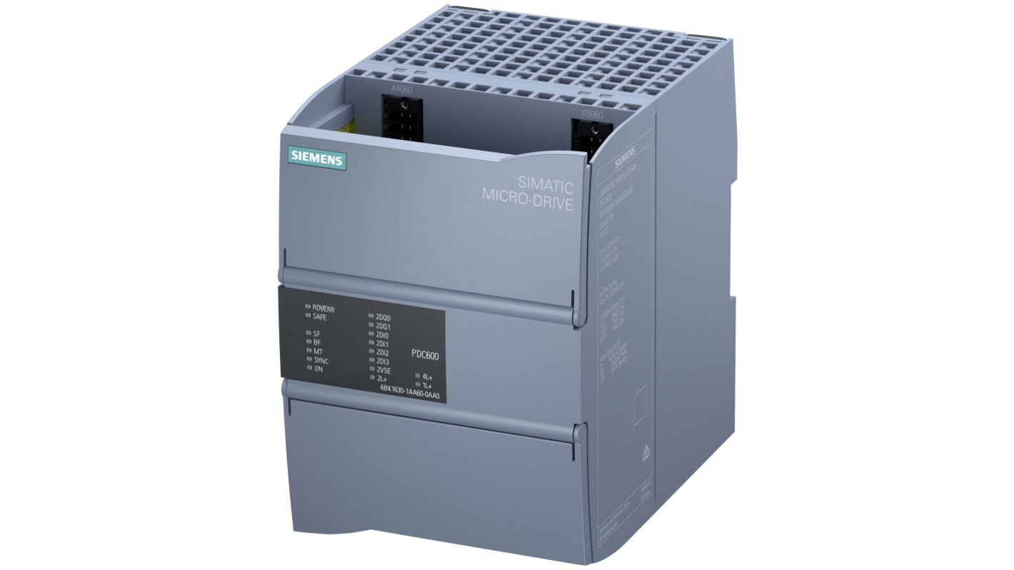 Controller per motori Siemens 6BK1630-1AA60-0AA0, 600 W, 24 V c.c, progettato per motori EC ad alta affidabilità.