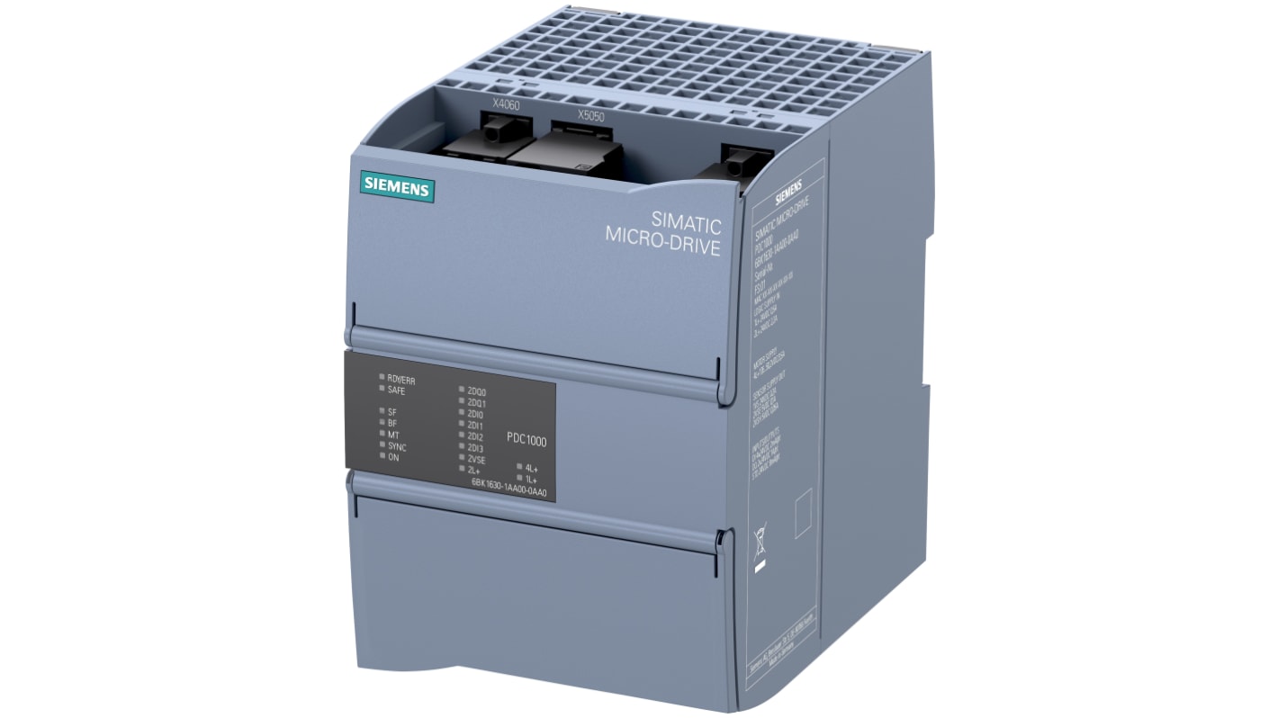 Controller per motori Siemens 6BK1630-1BA00-0AA0, potenza 1 kW, tensione 52,8 V c.c, corrente 34,6 A.