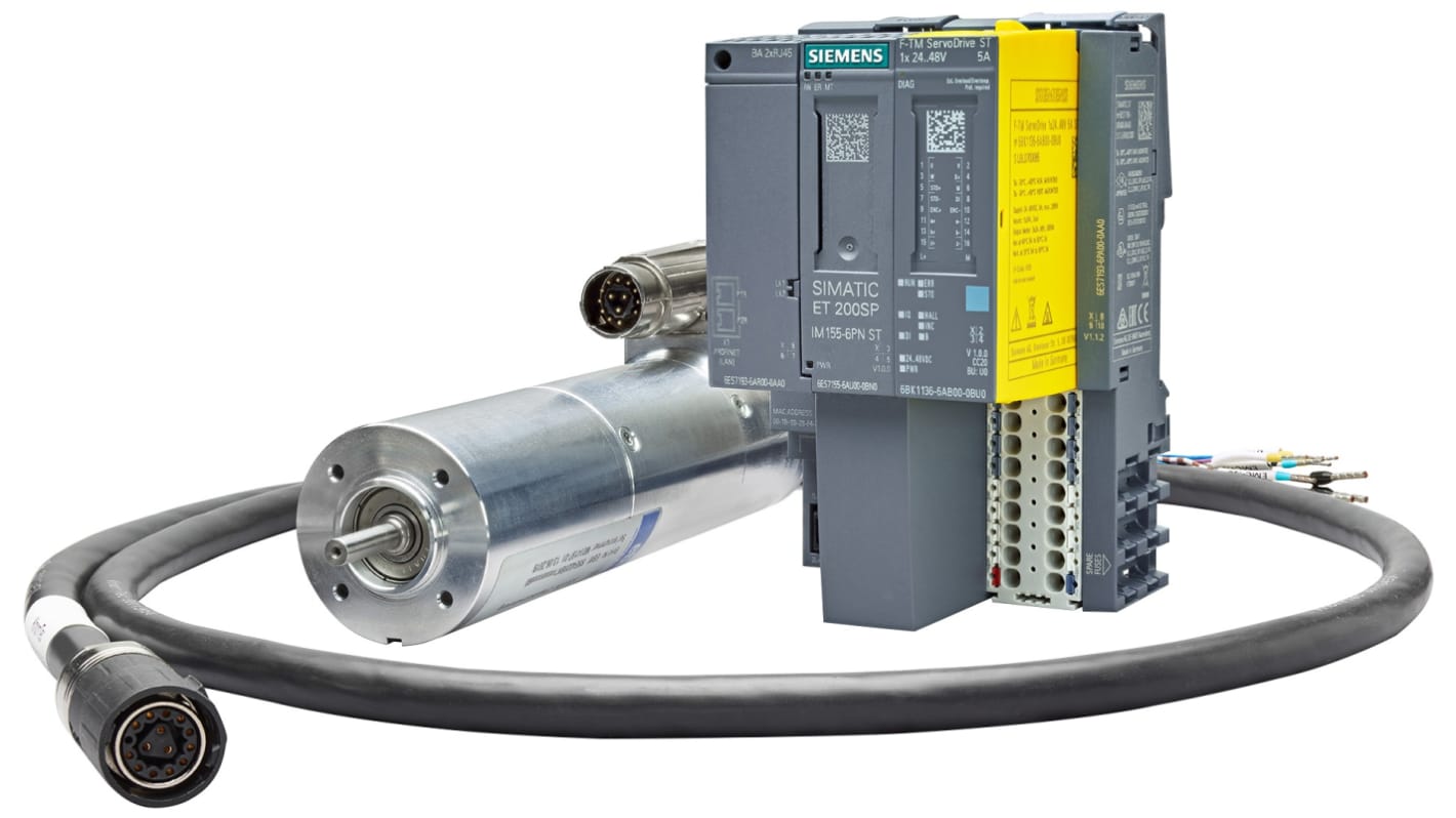 Controller per motori Siemens 6BK1637-6AB00-0BU0, 5 A, per servoazionamenti SIMATIC MICRO DRIVE, con sicurezza integrata.