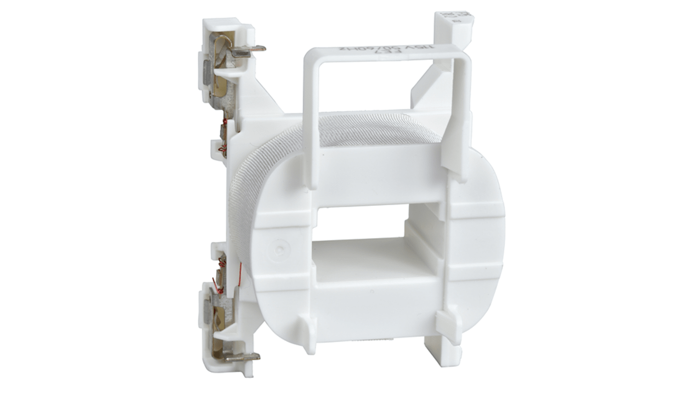 Contattore Schneider Electric LXD1LE7, 38 A, bobina 208 V CA, design sostenibile, conforme RoHS, per applicazioni industriali.