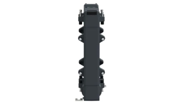 Trasformatore di corrente Schneider Electric METSECT5GG100, ingresso 1kA, uscita 5A, rapporto 1000/5A, tecnologia a nucleo diviso.