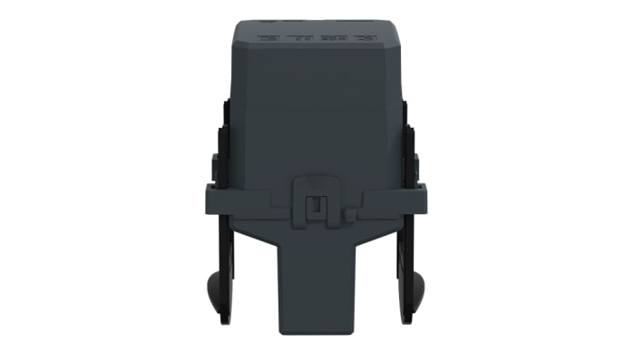 Trasformatore di corrente Schneider Electric METSECT5HJ075, rapporto 750/5A, ingresso 750A, uscita 5A, tecnologia sensori.