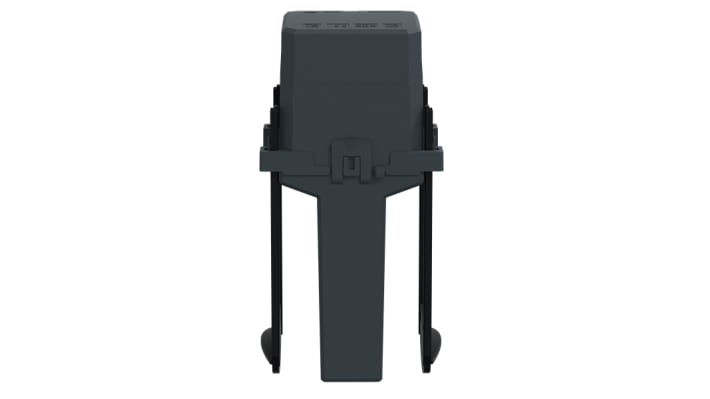Trasformatore di corrente Schneider Electric METSECT5HM075, rapporto 750/5A, progettato per misurazioni industriali precise.