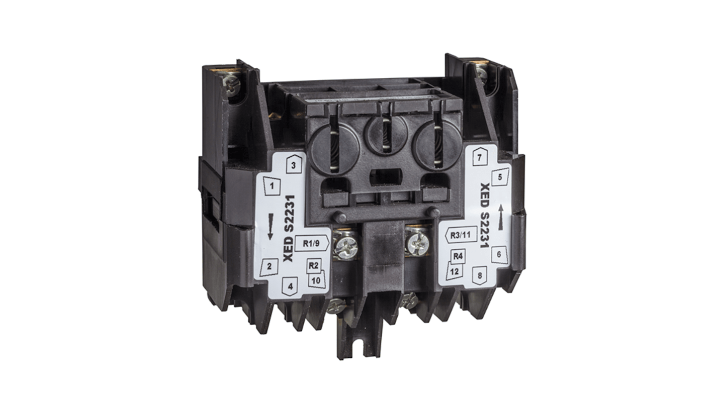 Interruttore pensile Schneider Electric XEDS2231, 2 Polo, con blocco contatti a molla e terminali a morsetto a vite.