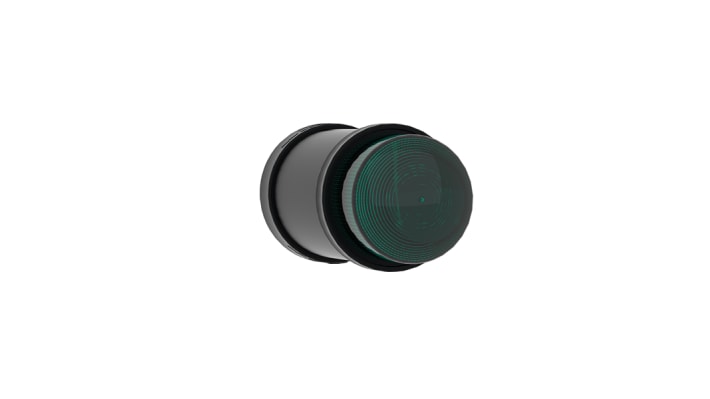 Torretta di segnalazione Schneider Electric XVBC6M3, lente verde, 230 V, montaggio a vite, diametro 70 mm, grado di protezione IP65/IP66.