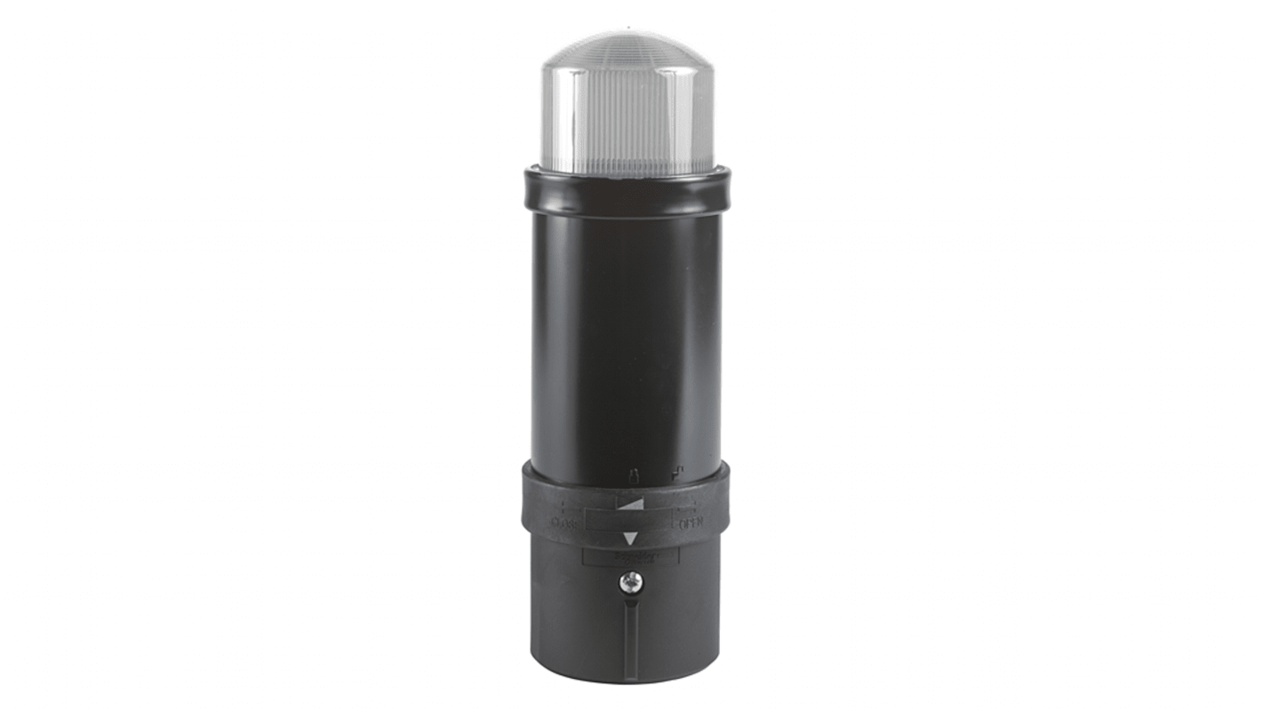 Segnalatore LED Schneider Electric XVBL6B7, 24 V, montaggio su tubo, diametro 70 mm, grado di protezione IP65/IP66.