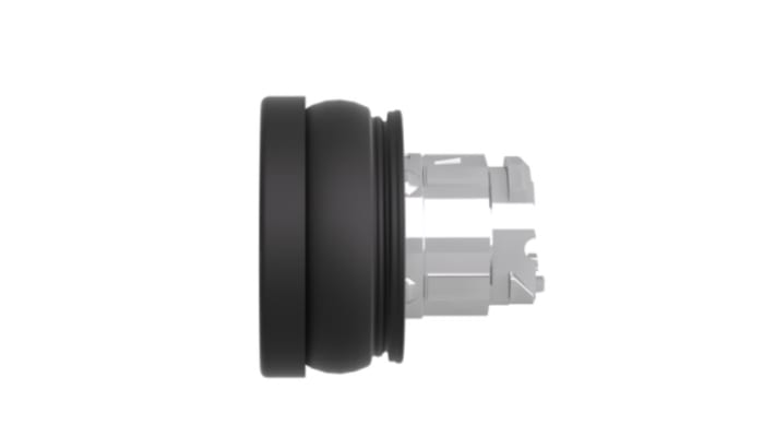 Pulsante Schneider Electric ZB4BC98005RA, diametro 22.5 mm, montaggio orizzontale, operatore blu chiaro, resistenza agli urti 30 gn.