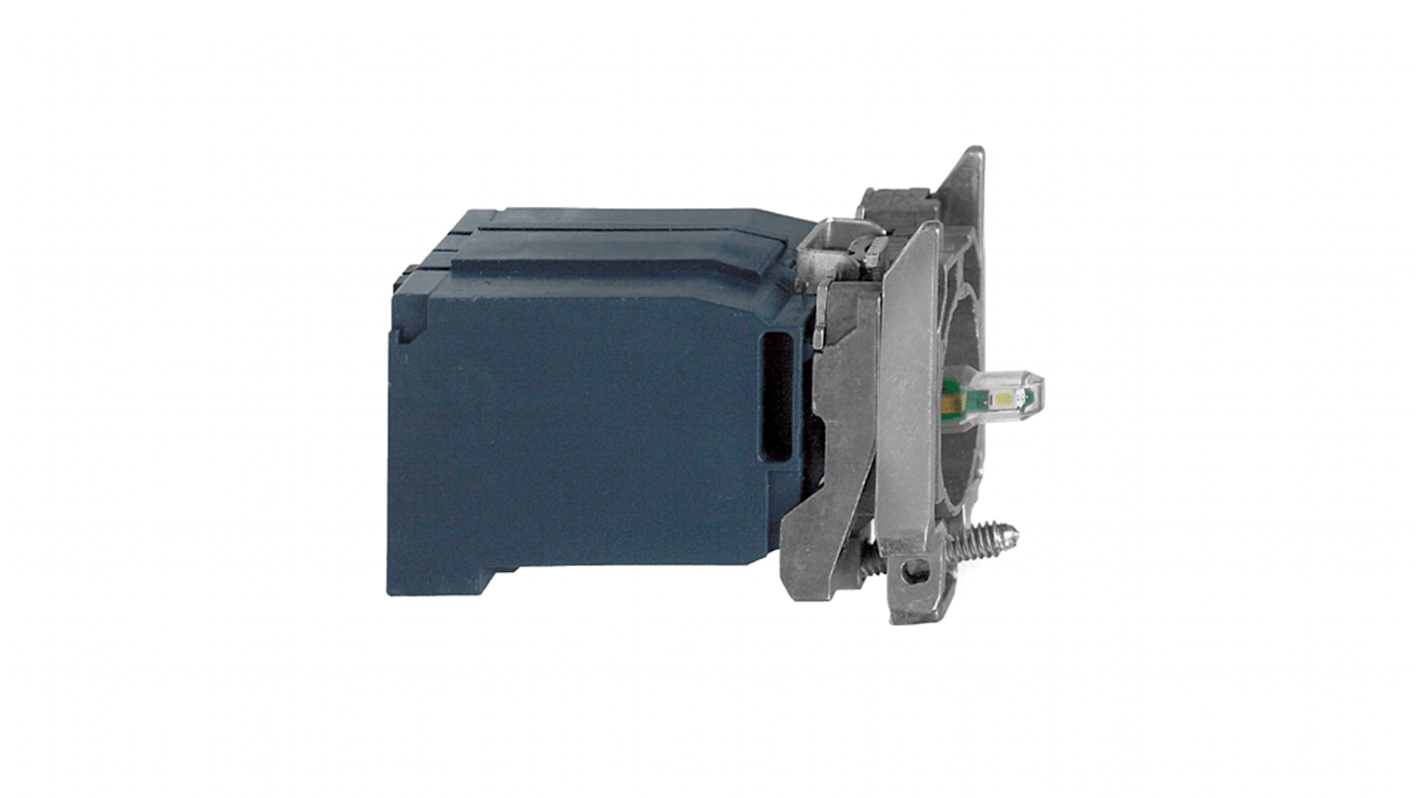 Corpo di trasformazione Schneider Electric ZB4BV4D3, pulsante verde 22.5mm, grado di protezione IP20, conforme RoHS.