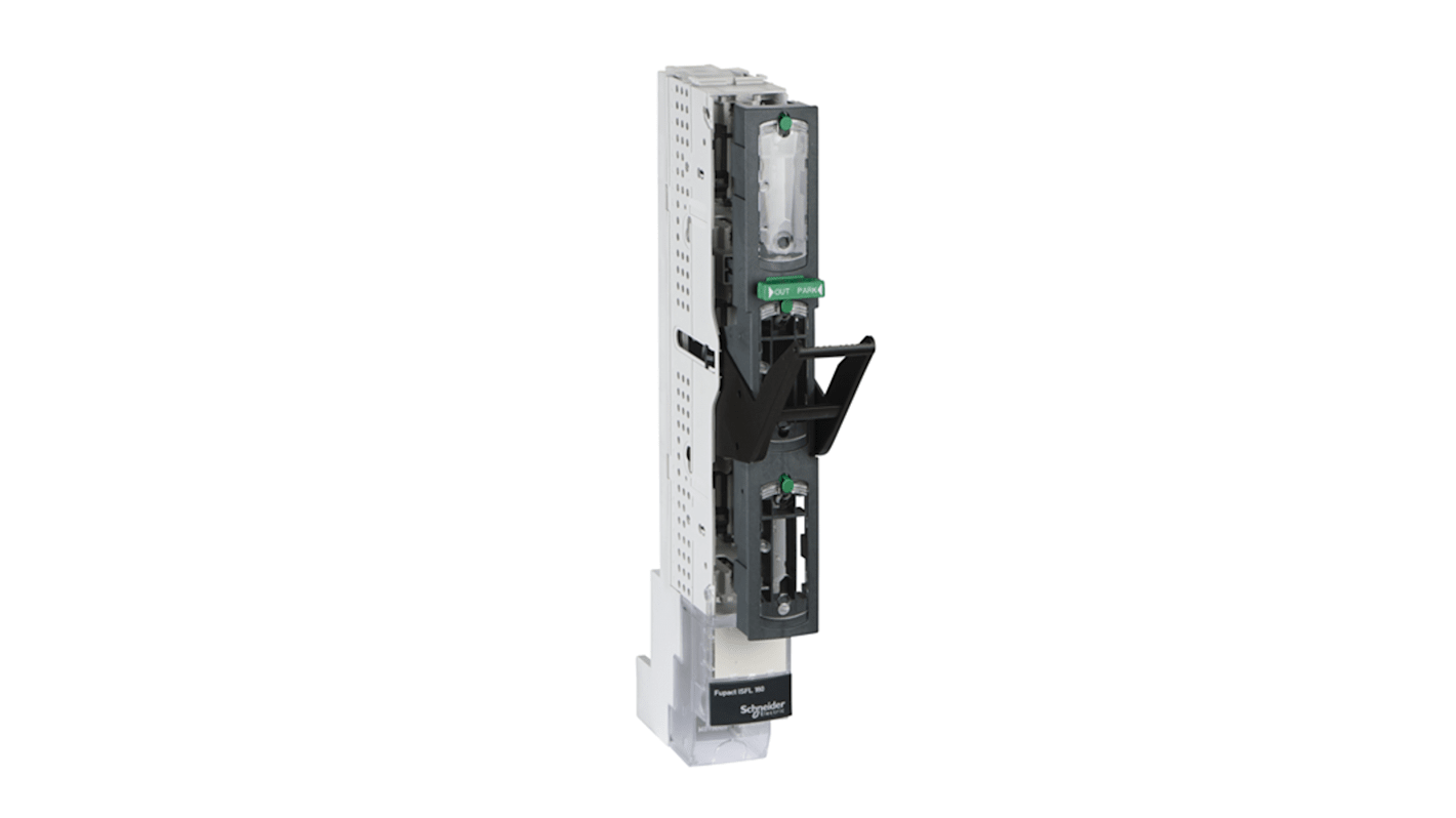 Sezionatore portafusibili integrato Schneider Electric LV480852, 3 poli, corrente max 160A, montaggio orizzontale o verticale.
