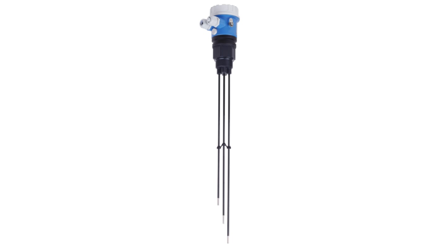 Sensore di livello conduttivo Endress+Hauser FTW31-A1A2CA2A, montaggio filettato, uscita PNP, corpo in PBT-FR, certificato ATEX.
