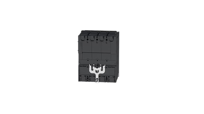 Interruttore magnetotermico scatolato Schneider Electric BGF46050, 4 poli, 50 A, montaggio a clip, conforme a CE e RoHS.