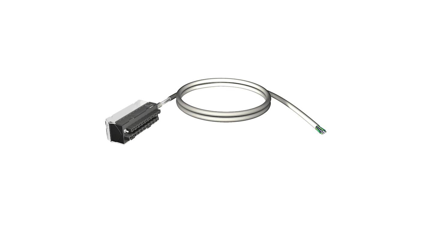 Cavo schermato Schneider Electric BMXFTW508S per Modicon X80, 5m, conduttori volanti, compatibile con BMXAMI0810 e BMXAMI0800. Ideale per automazione industriale.