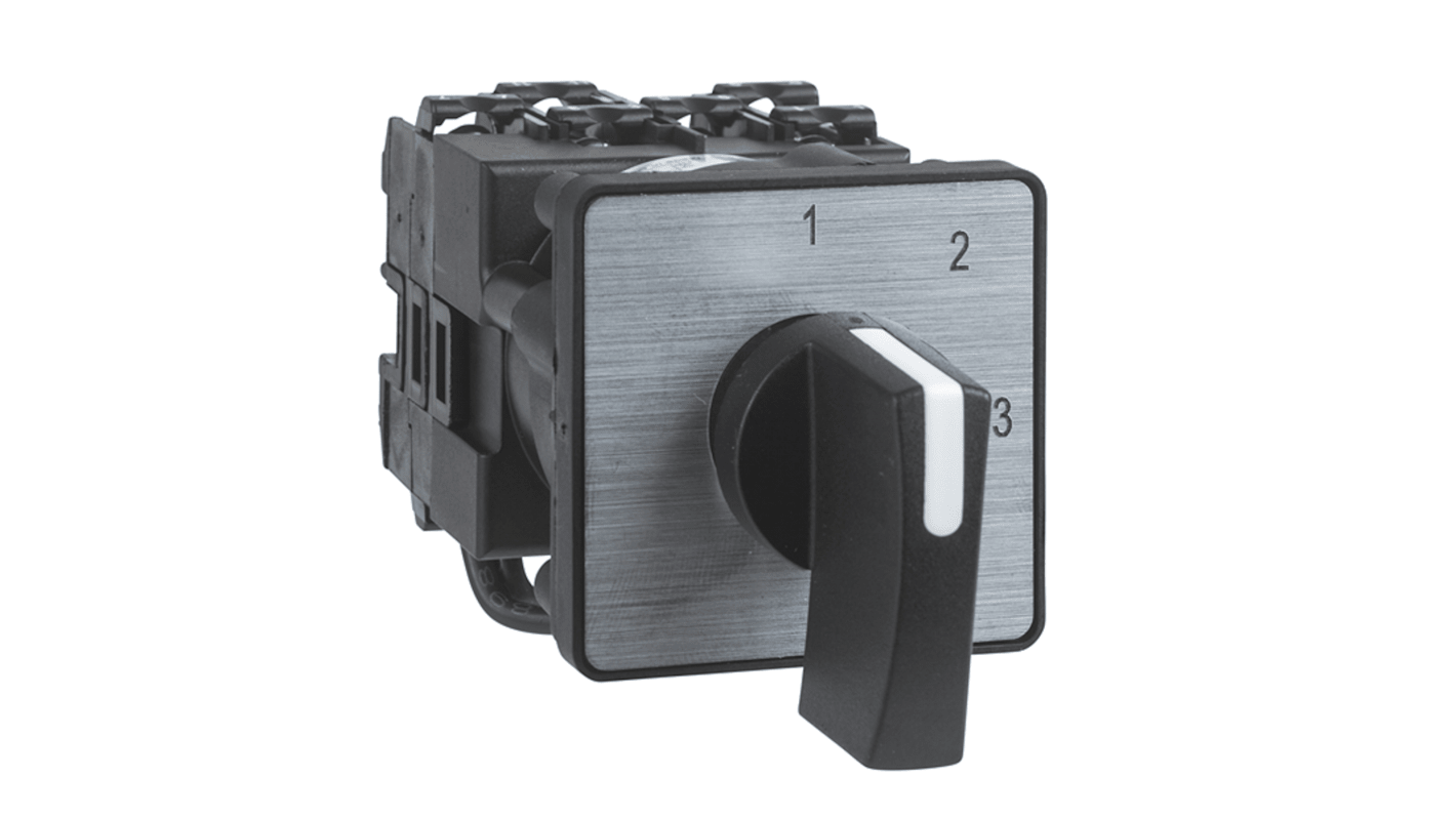 Interruttore a camma Schneider Electric Harmony K, 1 polo, 12A, 690V, 5 posizioni, montaggio a vite, durata 1 milione di cicli.
