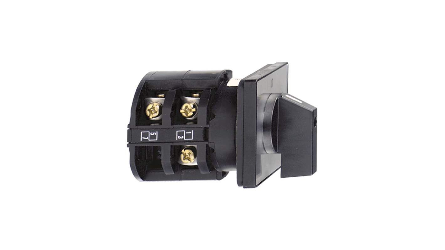 Interruttore Cam tripolare Schneider Electric K30H001YP, 32A, 690V, design robusto, apertura positiva, grado di protezione IP40.