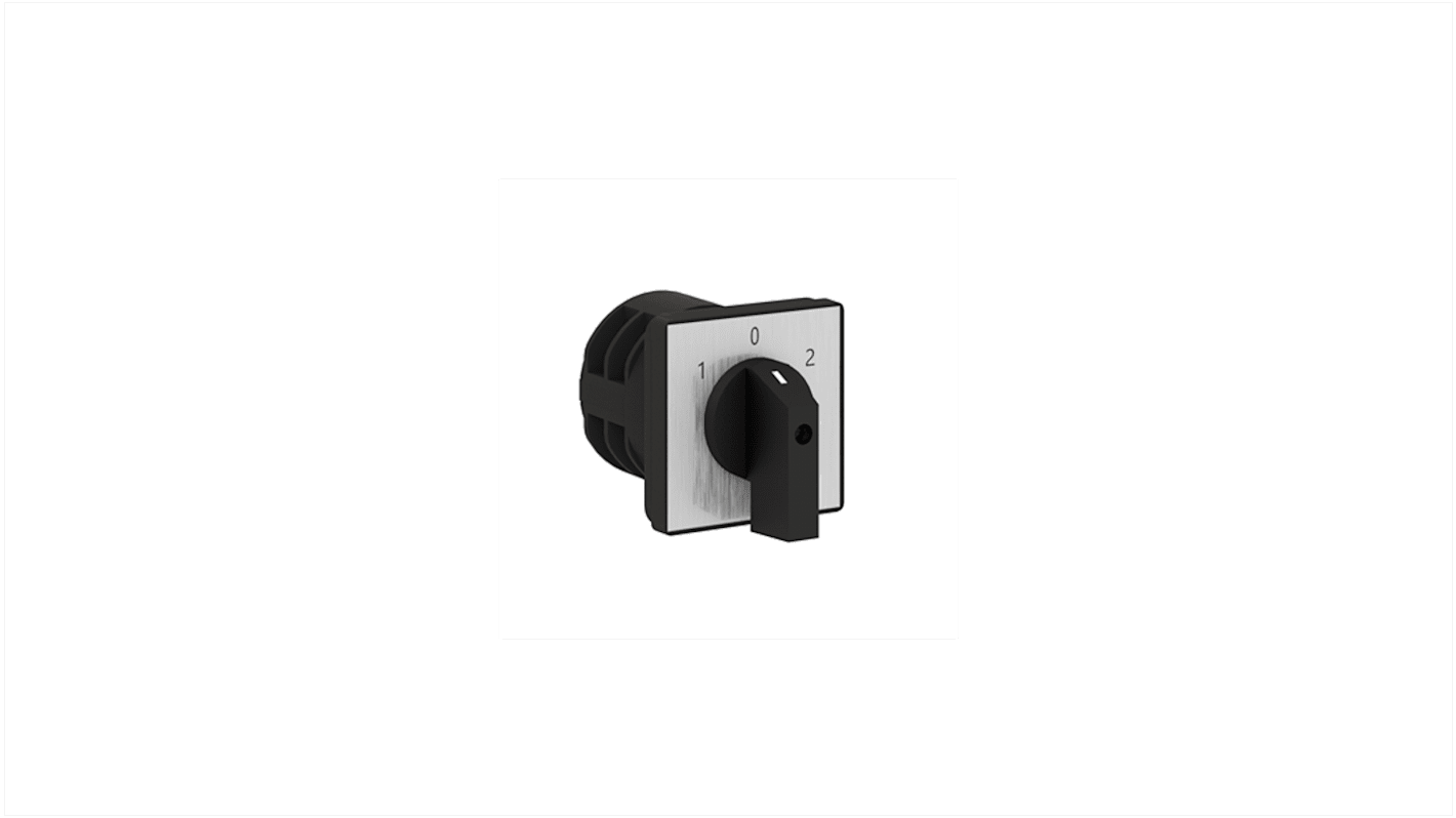 Interruttore Cam Schneider Electric K30H004UP, 4 poli, 32 A, 690 V, montaggio frontale, grado di protezione IP40.