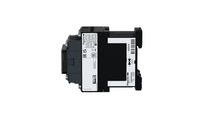Contattore Schneider Electric LC1D096SLS207, 3NO, 9 A, 72 V c.c., progettato per controllo motore e carico resistivo.