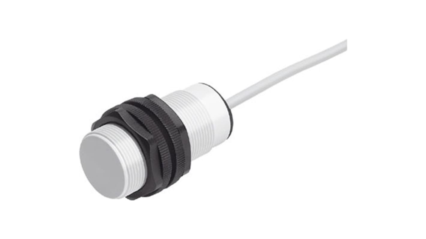 Sensore di prossimità cilindrico Festo SIEN-M30B-NS-K-L-PA, NPN, rilevamento 10 mm, IP65/IP67, alimentazione 10-30 V.
