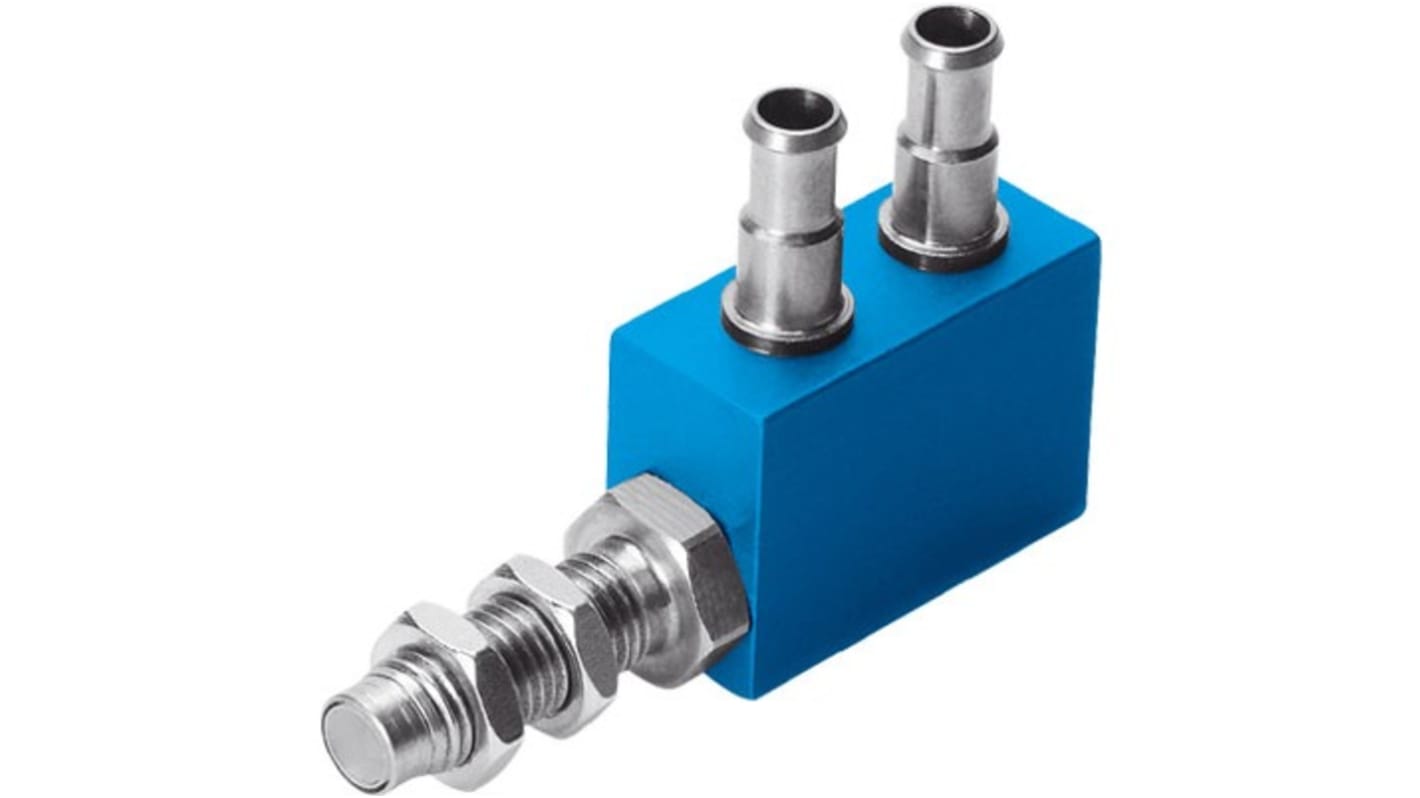 Sensore micro riflesso Festo RML-4,8-S, design compatto per rilevamento, conforme a VDMA24364-B2-L, resistente e versatile.