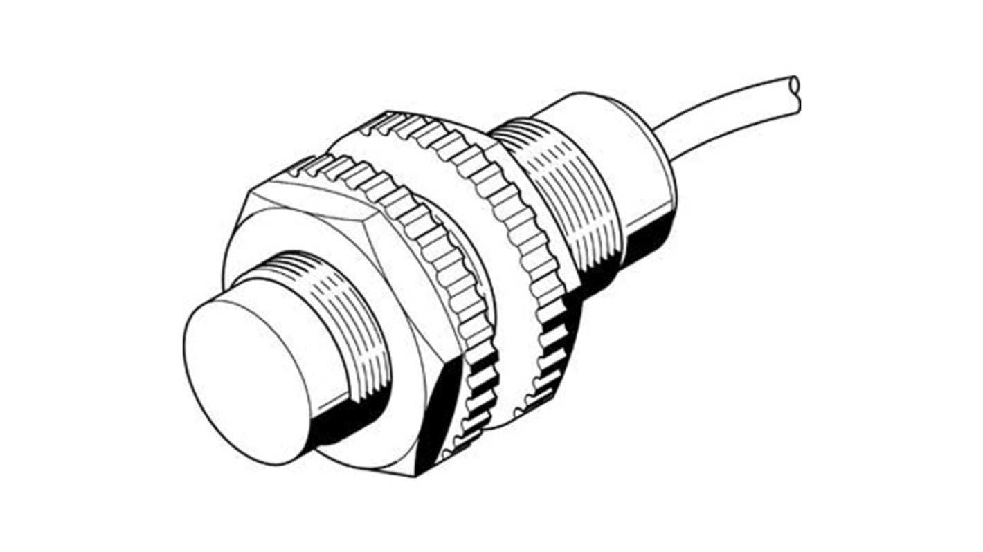 Festo SIED-M30NB-ZS-K-L-PA, sensore di prossimità induttivo cilindrico M30, rilevamento fino a 15 mm, grado di protezione IP65/IP67.
