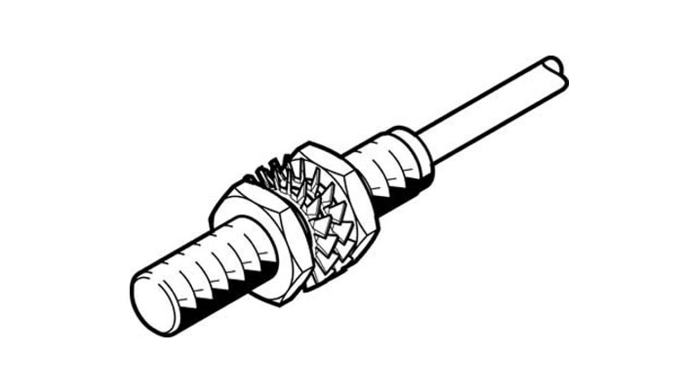 Festo SIEF-M8B-NS-K-L, sensore di prossimità cilindrico NPN M8, distanza operativa 1,5 mm, grado di protezione IP67.