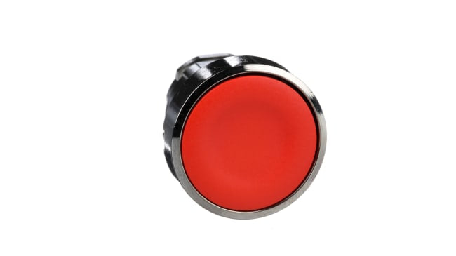 Testa Pulsante Rosso Harmony XB4 - Schneider Electric ZB4BA4: Ideale per Ambienti Industriali, Resistente IP66/IP67