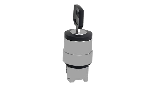 Testa selettore Harmony ZB4 per interruttori XB4, 3 posizioni - Schneider Electric ZB4BG0: robusta e flessibile per applicazioni industriali. IP67 certificata.