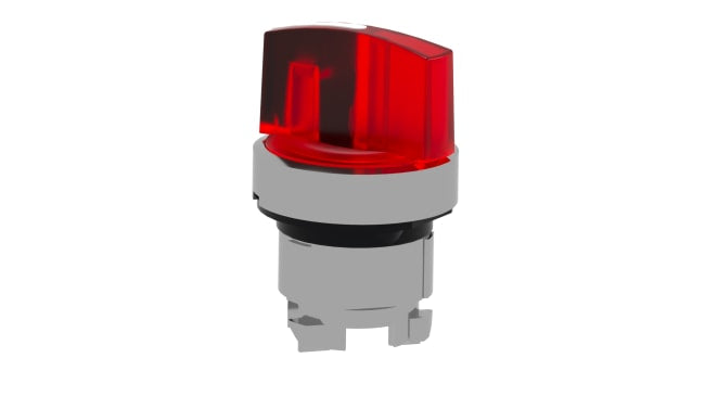 Testa selettore mantenuto Schneider Electric ZB4BK1243 - Harmony XB4, IP69K Ø22mm, resistente e affidabile per ambienti industriali.