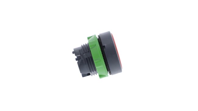 Testa Pulsante Schneider Electric ZB5AA4 Harmony XB5, Rosso, Ritorno a Molla. Resistente IP66, ideale per pannelli di controllo.