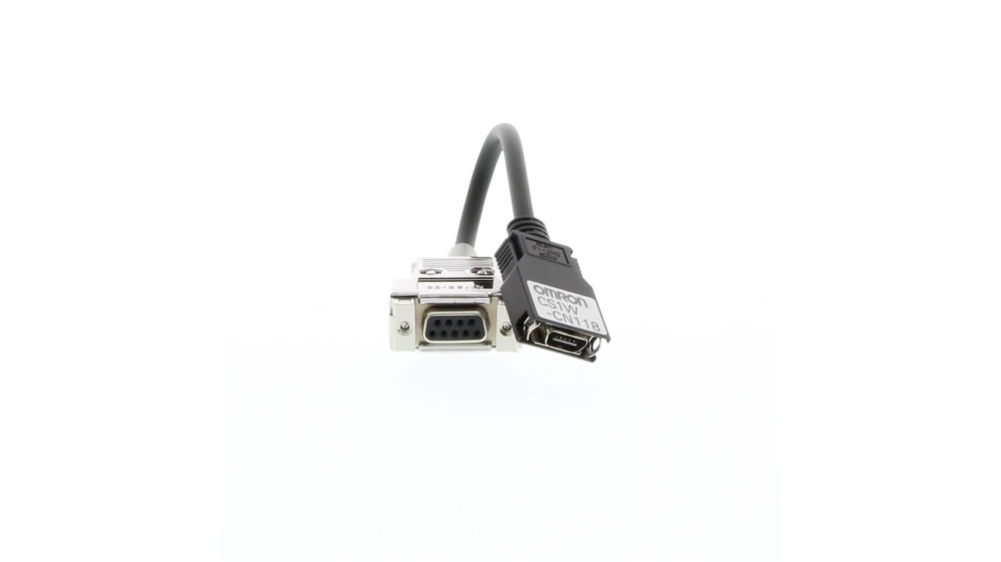 Cavo I/O Omron CS1W-CN118 per collegamento bus/host periferico, compatibile con PLC serie CJ1 e CPM2C/I/O.